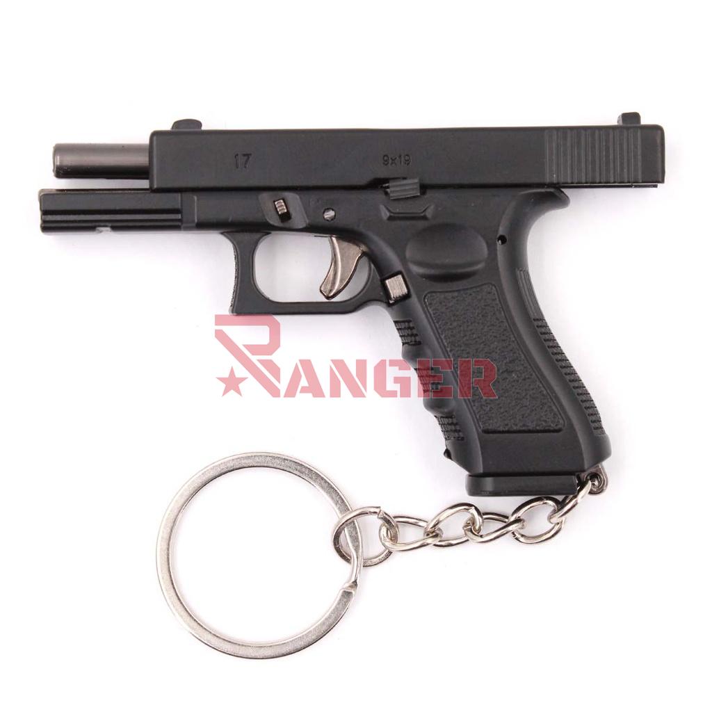 LLAVERO PISTOLA G17 7 CM NEGRO