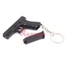 LLAVERO PISTOLA G17 7 CM NEGRO