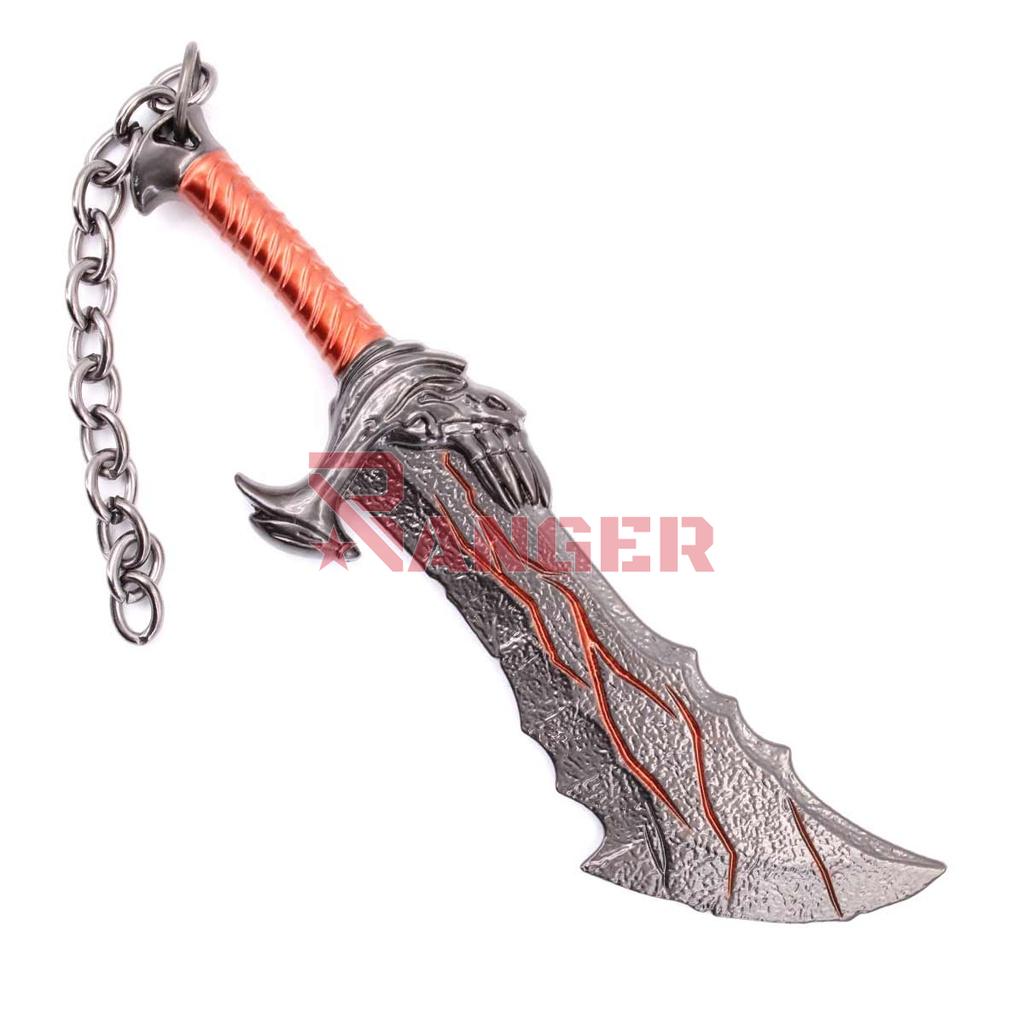LLAVERO ESPADA 1232 GOW 14 CM GRIS