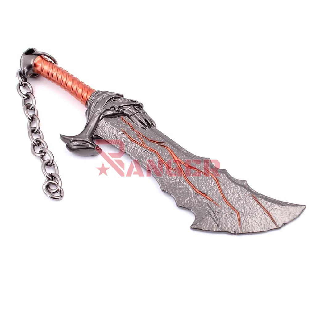 LLAVERO ESPADA 1232 GOW 14 CM GRIS