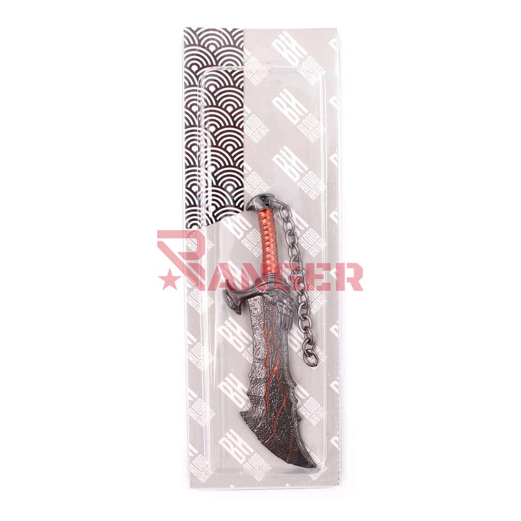 LLAVERO ESPADA 1232 GOW 14 CM GRIS