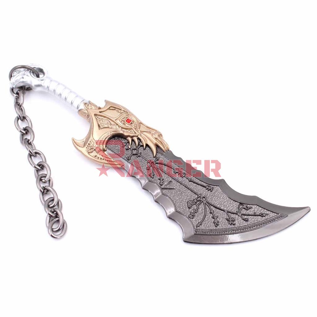 LLAVERO ESPADA 1231 GOW 13 CM PLATA