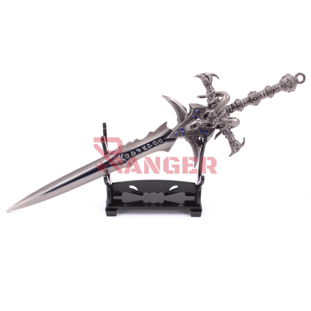 LLAVERO ESPADA 1239 WOF 22 CM NEGRO/PLATA