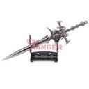 LLAVERO ESPADA 1239 WOF 22 CM NEGRO/PLATA