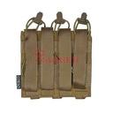 POUCH CORSO CARGADOR MP5/MP7 TRIPLE DAGGER LASER COYOTE