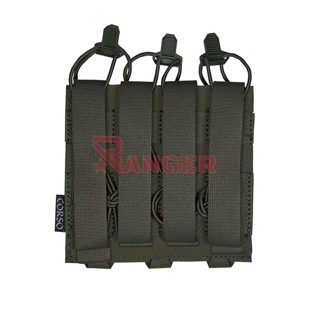 POUCH CORSO CARGADOR MP5/MP7 TRIPLE DAGGER LASER RANGER GREEN