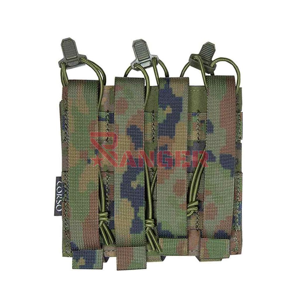 POUCH CORSO CARGADOR MP5/MP7 TRIPLE DAGGER LASER PIX.BOSCOSO