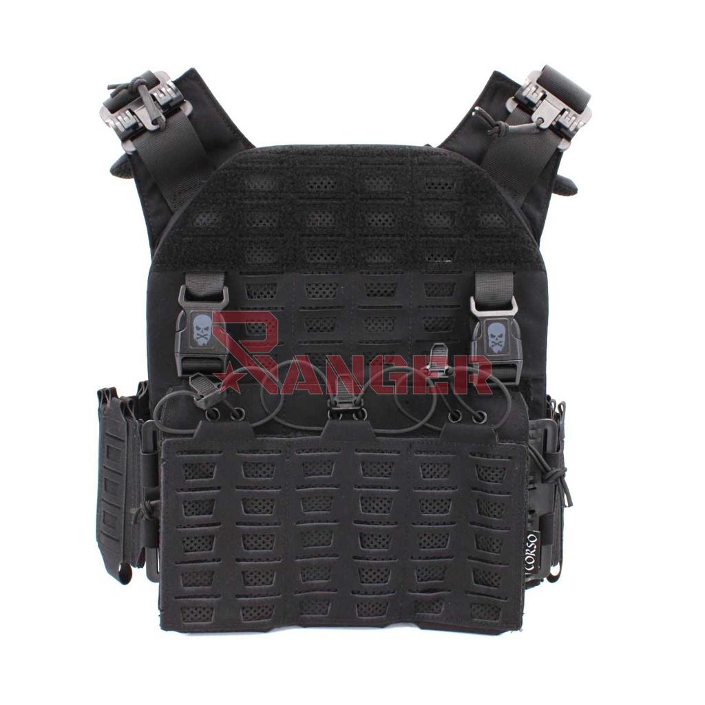 CHALECO CORSO DRAKE MK4 NEGRO
