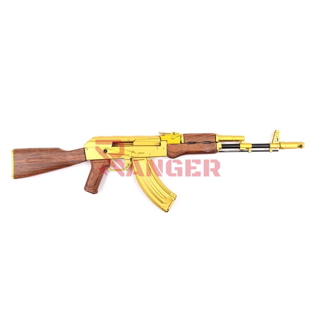 FUSIL AK ESCALA 1:3 24 CM DORADO