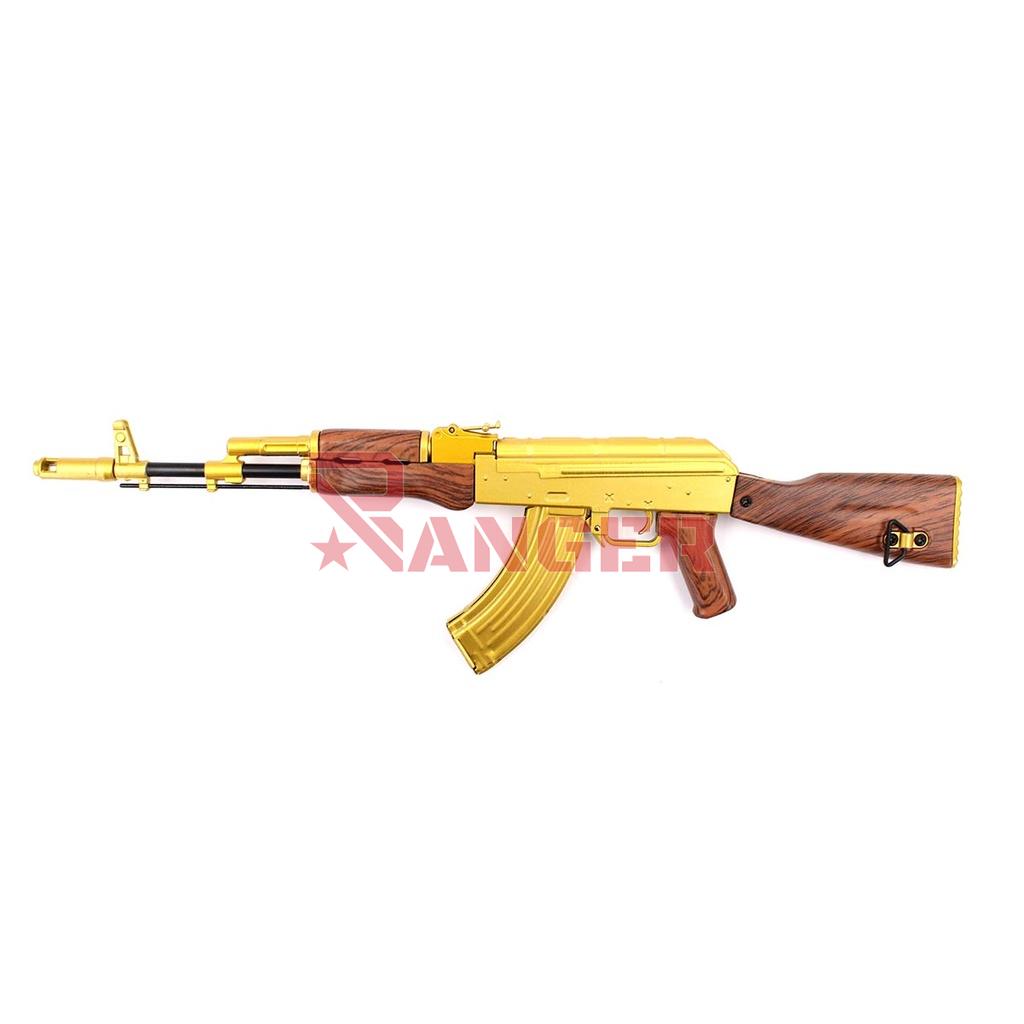 FUSIL AK ESCALA 1:3 24 CM DORADO