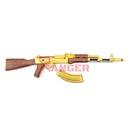 FUSIL AK ESCALA 1:3 24 CM DORADO
