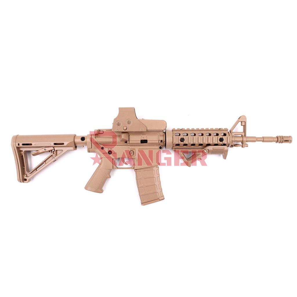 FUSIL M4 ESCALA 1:3 28 CM TAN