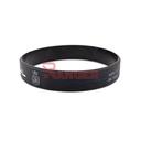 PULSERA IMMORTAL PVC POLICIA NACIONAL NEGRA