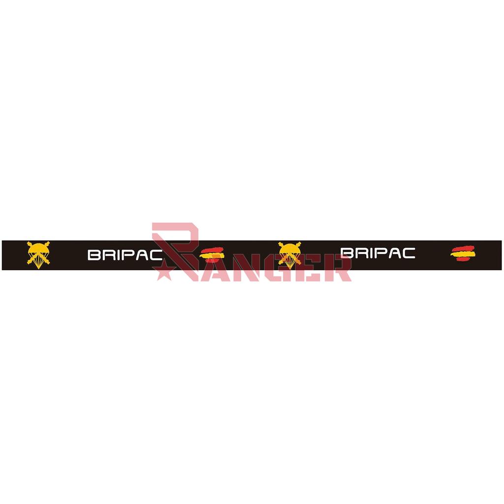 PULSERA IMMORTAL PVC BRIPAC NEGRA
