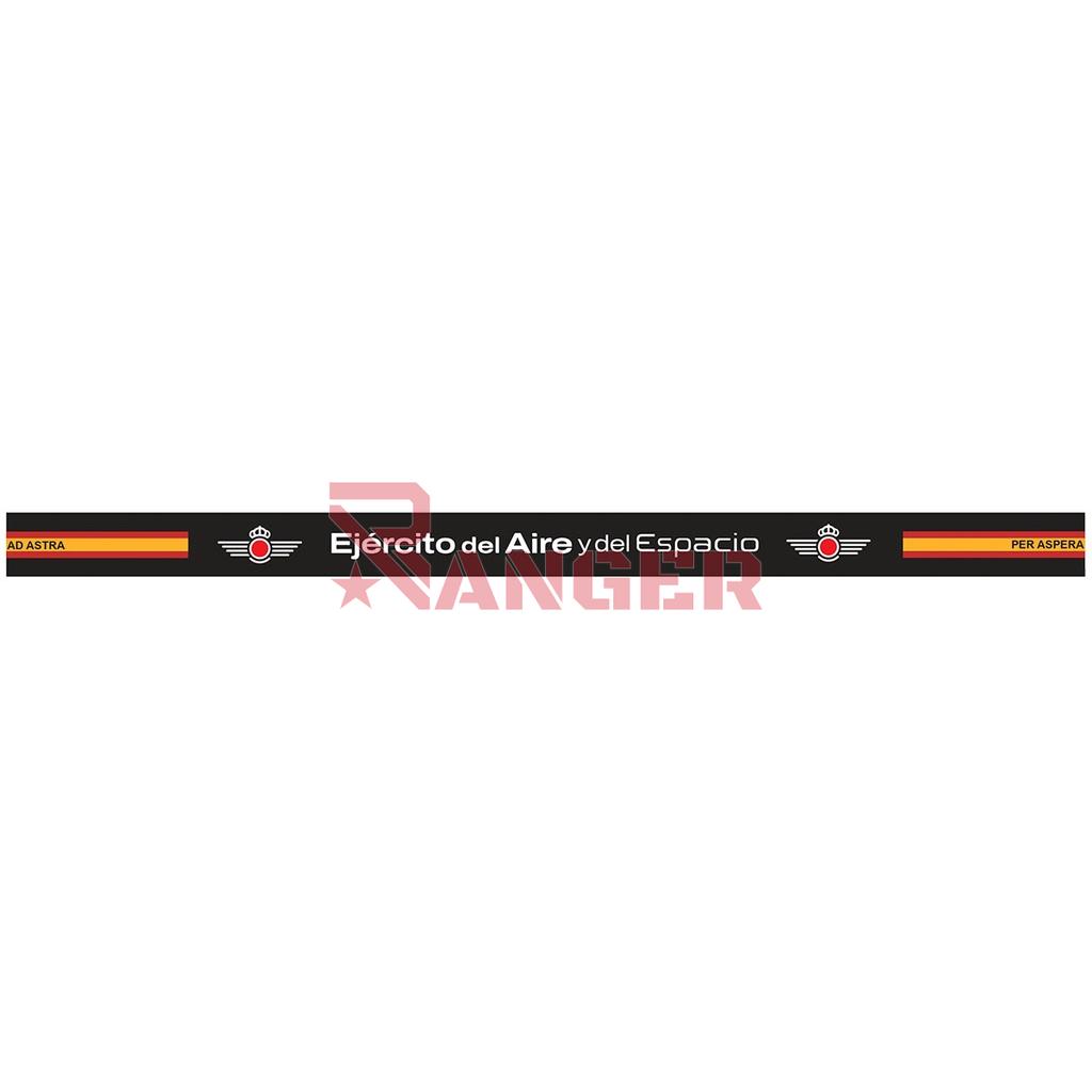 PULSERA IMMORTAL PVC EJERCITO DEL AIRE NEGRA