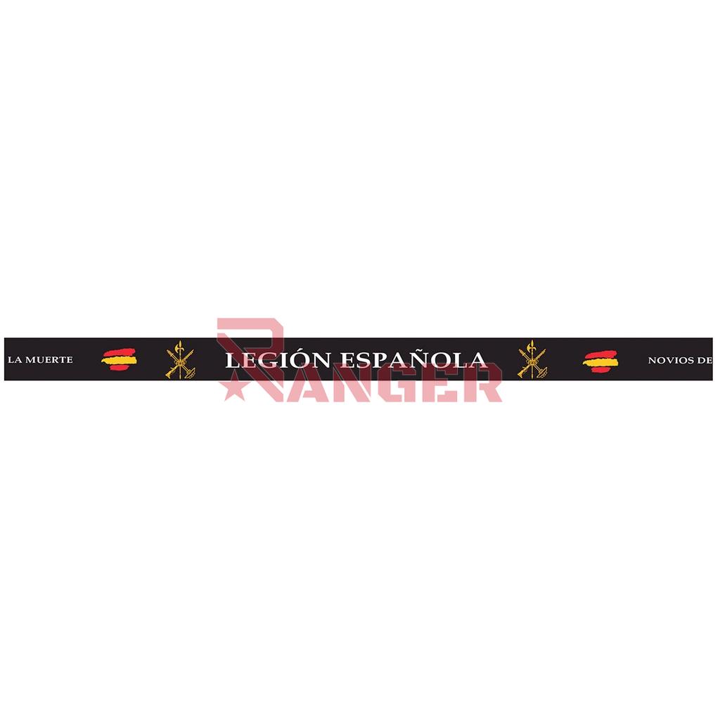 PULSERA IMMORTAL PVC LEGION NEGRA