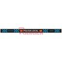 PULSERA IMMORTAL PVC POLICIA LOCAL NEGRA