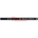 PULSERA IMMORTAL PVC POLICIA NACIONAL NEGRA