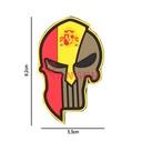 PARCHE IMMORTAL PVC 3D PUNISHER CASCO ESPARTANO ESPAÑA