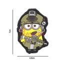 PARCHE IMMORTAL PVC 3D MINION TACTICO VERDE