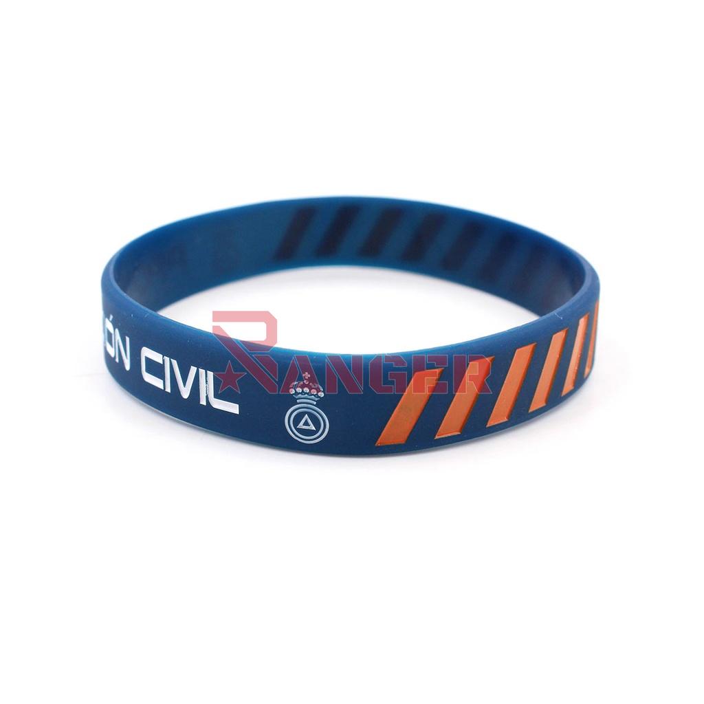 PULSERA IMMORTAL PVC PROTECCION CIVIL MARINO