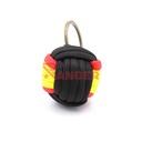 LLAVERO BOLA IMMORTAL PARACORD BANDERA ESPAÑA NEGRO