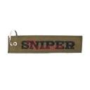 LLAVERO CINTA RECTANGULAR IMMORTAL SNIPER VERDE
