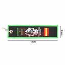 LLAVERO CINTA RECTANGULAR IMMORTAL LEGION CRISTO NEGRO
