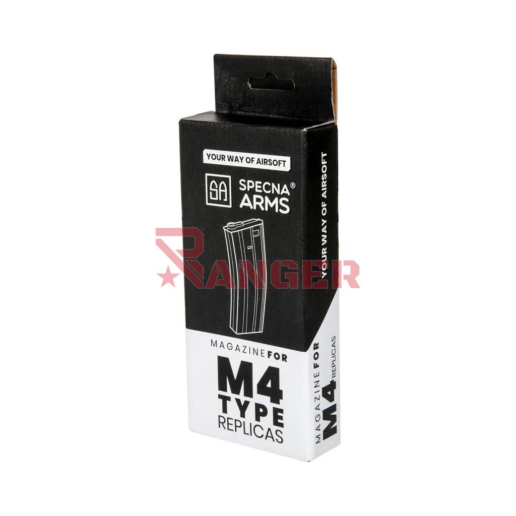 CARGADOR FUSIL SPECNA ARMS M4 120RDS 1PCS NEGRO