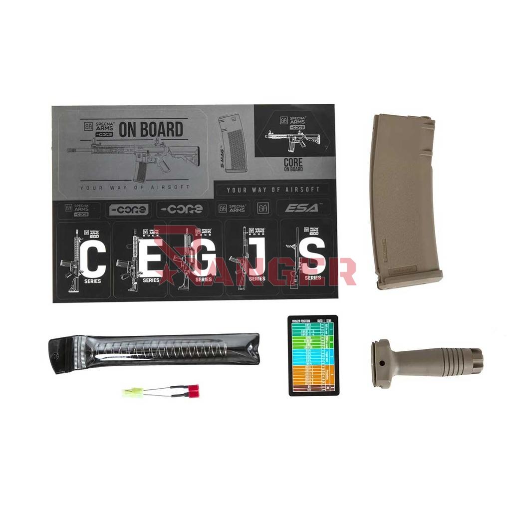FUSIL SPECNA ARMS SA-C04 CORE ETU NEGRO-TAN