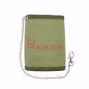 CARTERA IMMORTAL NYLON C/CADENA VERDE