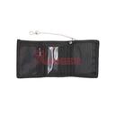 CARTERA IMMORTAL NYLON C/CADENA NEGRA