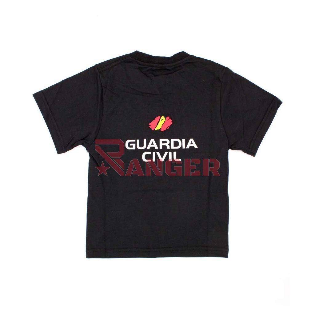 CAMISETA IMMORTAL GUARDIA CIVIL NIÑO NEGRA