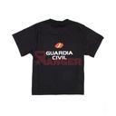 CAMISETA IMMORTAL GUARDIA CIVIL NIÑO NEGRA