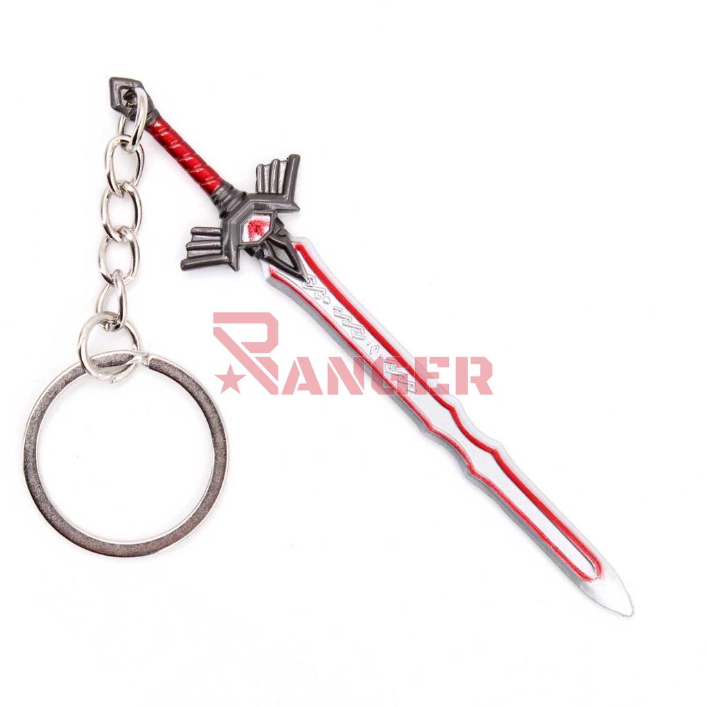 LLAVERO ESPADA 1219 ZLD 9 CM ROJO