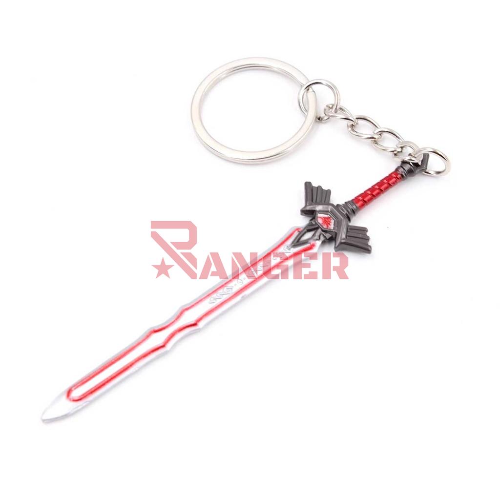 LLAVERO ESPADA 1219 ZLD 9 CM ROJO