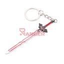 LLAVERO ESPADA 1219 ZLD 9 CM ROJO