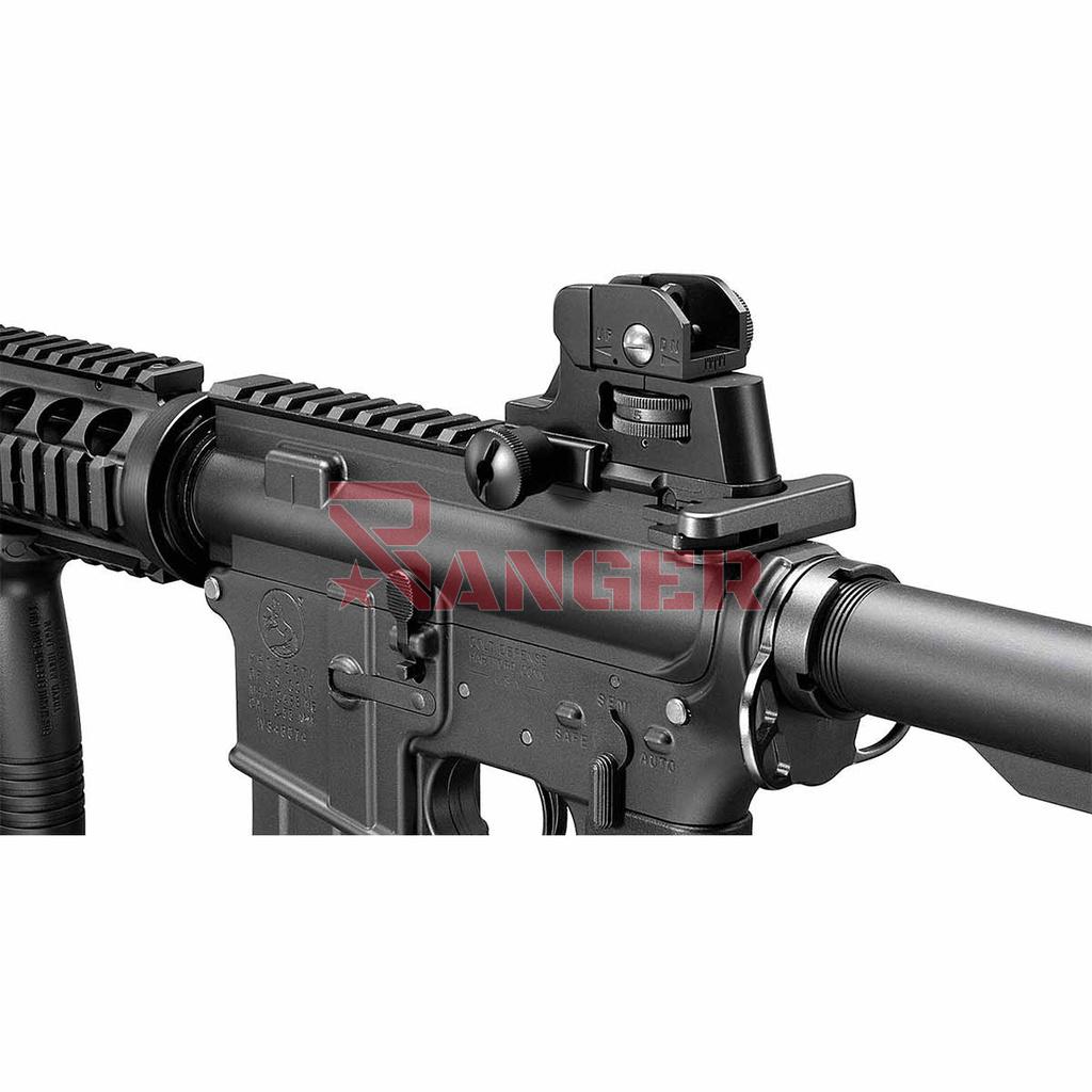 PACK FUSIL MARUI M4 CQB-R BLOCK.1 GAS NEGRO Y 3 CARGADORES