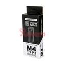 CARGADOR FUSIL METALICO SPECNA ARMS M4 120RDS 1PCS NEGRO