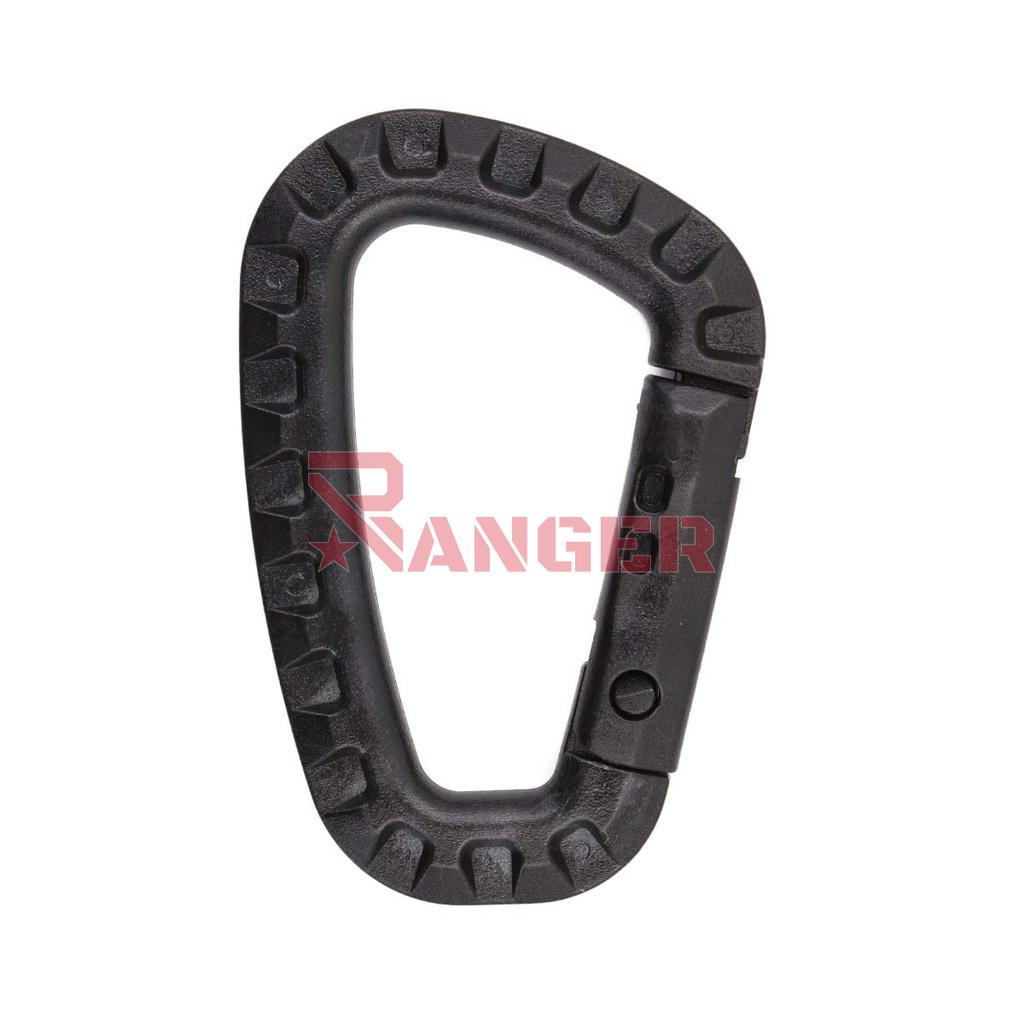 MOSQUETON IMMORTAL PVC 82MM NEGRO