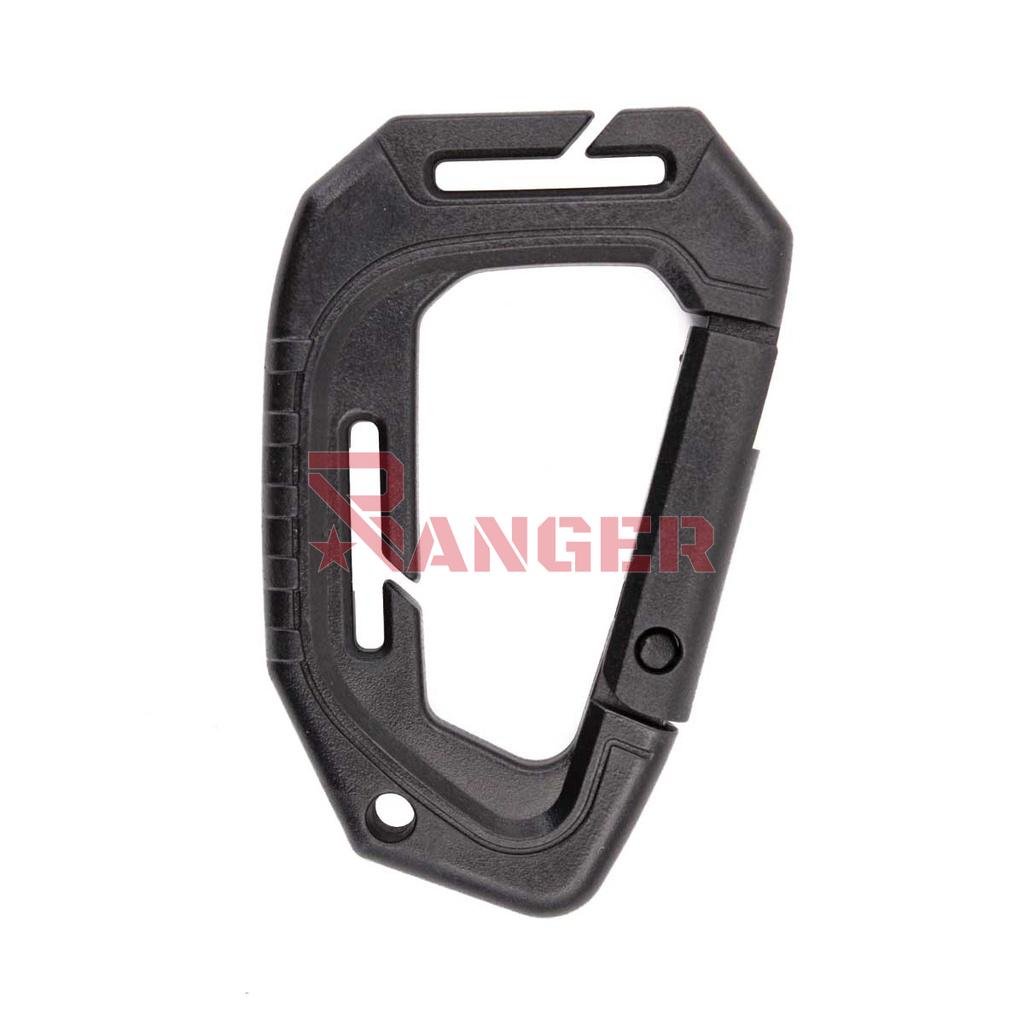 MOSQUETON IMMORTAL PVC TACTICO 89MM NEGRO