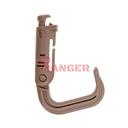 FASTENER IMMORTAL PVC 2PCS COYOTE