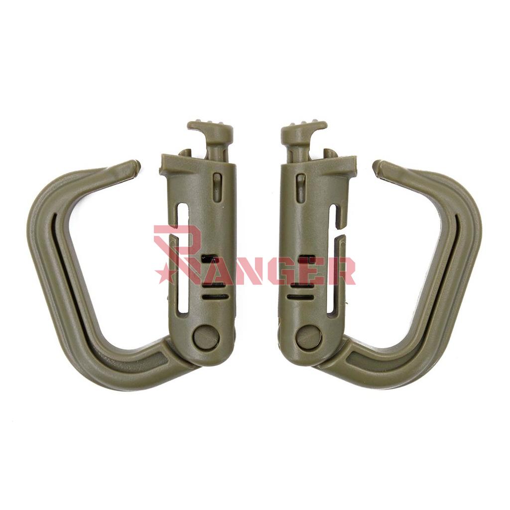 FASTENER IMMORTAL PVC 2PCS VERDE