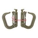 FASTENER IMMORTAL PVC 2PCS VERDE