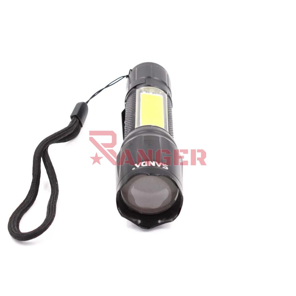 LINTERNA SANDA LED LATERAL C/CLIP 10W RECARGABLE