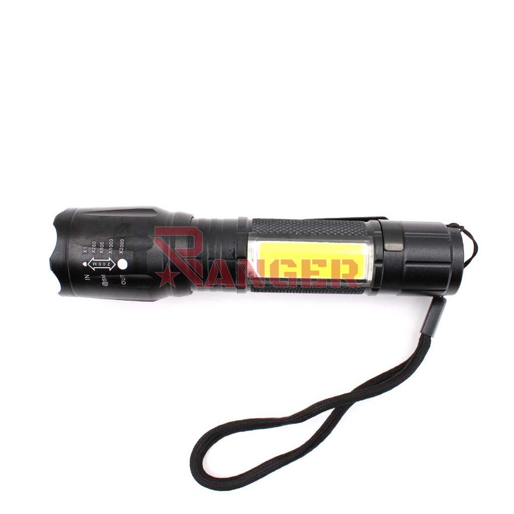 LINTERNA SANDA LED LATERAL C/CLIP 10W RECARGABLE