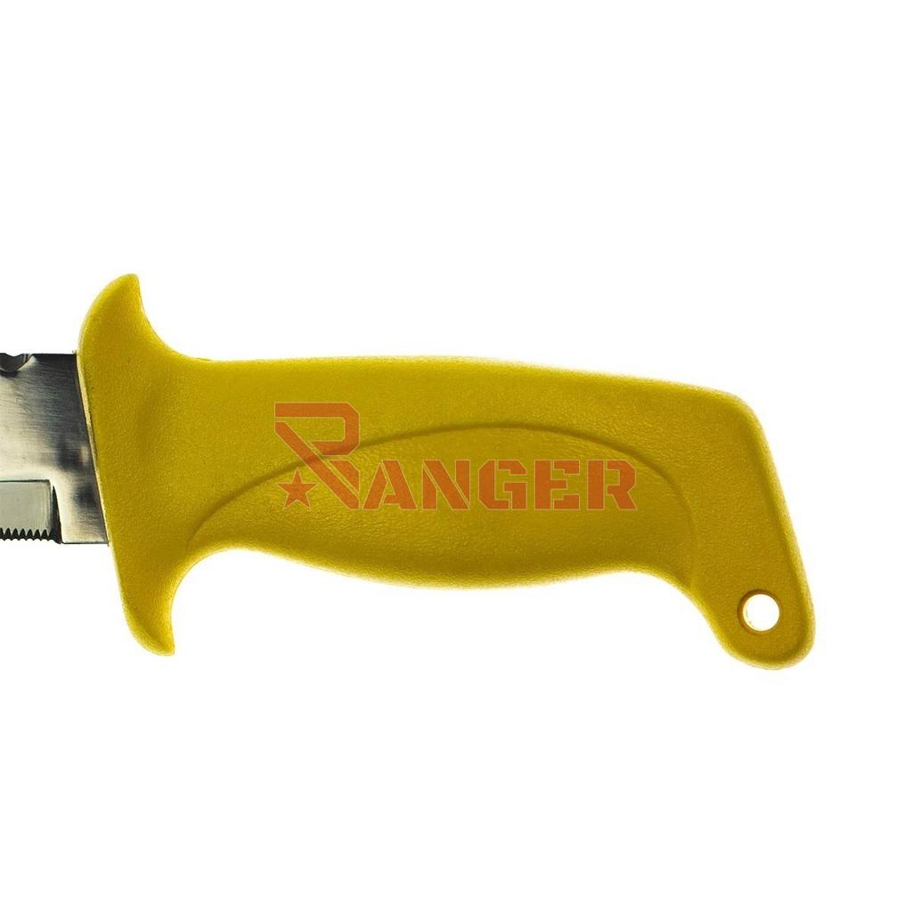 CUCHILLO AITOR TIBURON NEGRO-AMARILLO