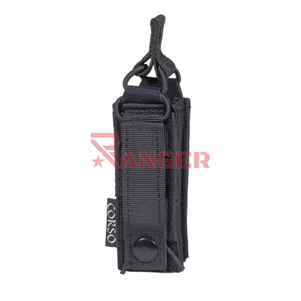 POUCH CORSO CARGADOR PISTOLA SIMPLE DAGGER MK1 LASER NEGRO