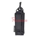POUCH CORSO CARGADOR PISTOLA SIMPLE DAGGER MK1 LASER NEGRO