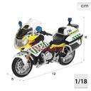 MOTO GUARDIA CIVIL BLANCA-VERDE